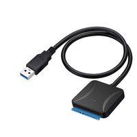 HUACHUANG USB 3.0 to SATA Cable 45cm Length Line Suit for 2.5/3.5 inch Hard Drive Extension Cable
