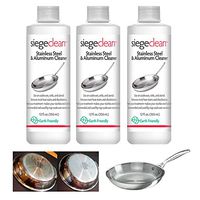 3 Bottles Stainless Steel Aluminum Cleaner Polish Metal 36 Oz Sinks Pots Shine