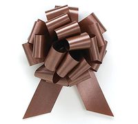 Nicky Bigs Novelties 10-5" Brown Pull Bow Pew Bows Wedding Decorations Wrap