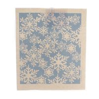 Swedish Dish Cloth Snowflakes Fabric Premier Cloth Kitchen 216.