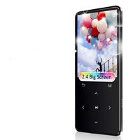 FiiMan MP3 Player, 16GB MP3 Player with Bluetooth 4.2, Portable HiFi Lossless MP3 Music Player with FM Radio Voice Recorder E-Book 2.4'' Screen, Support up to 128GB (Headphone Included)