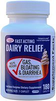 Fast Acting Lactase 180 Caplets Generic Lactaid Fast Act 9000 FCC Units per Caplet