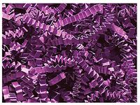 NWAMR-ZF10PL Plum Crinkle Cut Paper Shred 10 lb ~ Spring-fill Shred