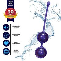 Ben Wa Kegel Exercise Weights for Women Bladder Control Device, Pelvic Floor Exercises, Tightening, Doctor Recommended - By SXNSE