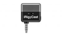 IK Multimedia iRig Mic Cast with Stereo Mini-jack Headphone Output, Podcasting Mic for iPhone/iPod touch/iPad/Android Devices
