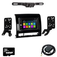 DVD GPS Navigation Multimedia Radio and Dash Kit for Toyota Tacoma 2012-2015 with Backup Camera
