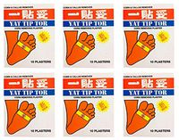 Yat Tip Tor Corn & Callus Removing Plaster - 10 Plasters/Box (6 Packs)