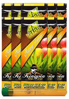Kingpin Pure Hemp Flavored Wraps (Mango Tango, 10 Packs) with Rolling Paper Depot XL Kewltube