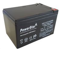 PowerStar 12V 12Ah F2 Sealed Lead Acid DEEP-Cycle Rechargeable Battery