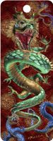 3-D Bookmark (Eastern Dragon)