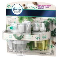 Febreze NOTICEables Dual Scented Oil Refill + Free Warmer - Jolly Pine (1ct)