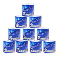 Napoo Toilet Paper Individually Wrapped Rolls, Eco Friendly Recycled 3 Ply Bath Tissue Towels Biodegradable, Papel Higienico De Rollo Por Mayoreo Papel De Bano (10 Rolls)