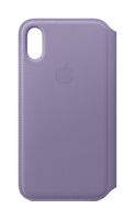 Apple Leather Folio (for iPhone Xs) - Lilac