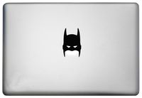 WallDecalsAndArt Batman Mask Sticker MacBook Pro Decal is a Batman Logo Sticker. Laptop Sizes 11, 12, 13 and 15 inch. Looks Great with Your Dark Knight Batman Theme. Many Colors-Black