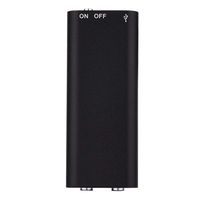 Sizet Professional Digital Voice Recorder Mini Audio Dictaphone + MP3 Player + USB Flash Drive Voice Recorder MP3 50 Hours Recording (8 GB)