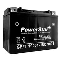 UTX15L-BS YTX15L-BS 12V13L Sealed Lead Acid Battery - 2 Year Warranty