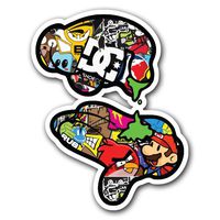 Adelia Co Break UP Weed - Sticker Bomb Decal Series - Cartoon Graffiti Car Wrap Laptop JDM Ken Block Illest Vinyl iPad MacBook (Sticker Bomb 2)