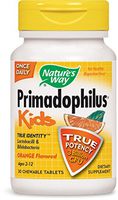 Nature's Way Primadophilus for Kids, Orange, 30 Count (Pack of 2)
