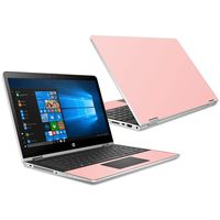 Mightyskins Skin Compatible with Hp Pavilion X360 15.6" (2018) - Solid Blush | Protective, Durable, and Unique Vinyl Decal Wrap Cover | Easy to Apply, Remove, and Change Styles | Made in The USA