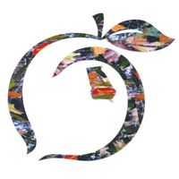 Peach State Pride Logo Sticker - Camo (Camo)