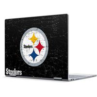 Skinit Decal Laptop Skin for Pixelbook - Officially Licensed NFL Pittsburgh Steelers Distressed Design