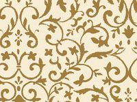 FLORENTINE GOLD & IVORY Recycled120~20"x30" Half Ream Tissue Prints (2 unit, 120 pack per unit.)