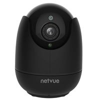 NETVUE NETVUE05 Indoor Surveillance Camera with Cloud Storage for Baby/Dog/Cat (Black)