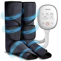 Leg Massager with Heat for Circulation and Relaxation Foot Massager Leg Wraps 3 Intensities and 6 Modes