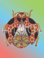 Hi-Look Microfiber Cleaning Cloth - Ladybug