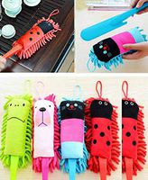 Zippem Durable Practical Cartoon Round Head Home Dust Removal Cleaning Brush Feather Dusters