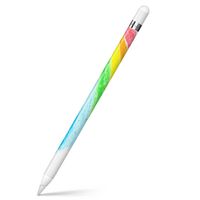 igsticker Ultra Thin Protective Body Stickers Skins Universal Decal Cover for Apple Pencil 1st Generation (Apple Pencil Not Included) 009527 Rainbow　Colorful　Crayon