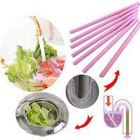 AOCKS Magic Clean Sticks 48 pcs/Set Keeps Drains &Pipes Clear Professional Tool and Odor Free As Seen On TV (Pink 48)