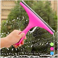 1pc Durable Window Mirror Car Windshield Squeegee Glass Wiper Silicone Blade Cleaning Shower Screen