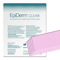 Epi-Derm C-Strip - 1.4 x 6 in - (5 Pack) (Clear) Silicone Scar Sheets from Biodermis