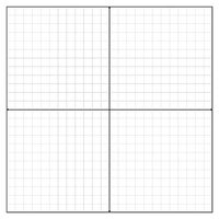 Geyer Instructional Products 502895 Static Cling Grid, Coordinate Plane