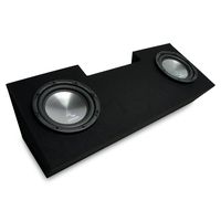 Compatible with 1982-1992 Pontiac Firebird Coupe Harmony A122 Dual 12" Sub Box Enclosure Package