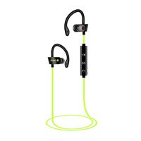 Ugood Ear Headset, Wireless Bluetooth Headset Headphones Sports Sweatproof Stereo Earbuds Earphone (Green)