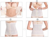 FUT Steel Boned Corset Belt Waist Training Shaper Tummy Giedle Shapewear