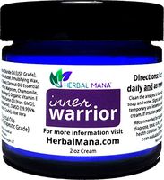 Inner Warrior Fibro Pain Relieving Cream (2 oz) – 100% Natural Relief for Fibromyalgia - Reduce Nerve Muscle and Neuropathy Pains, Improve Sleep, Relieve Chronic Pain Naturally