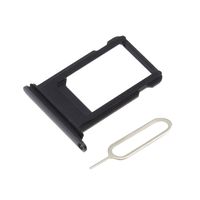 Afeax SIM Card Tray Holder Replacement for iPhone X 5.8 inch Space Grey Black