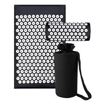 ZZZYZ Acupressure Massage Mat Pillow Set Cushion Eco Friendly Non Slip Fitness Exercise Mat Ome Massage Set with Bag and Pillow