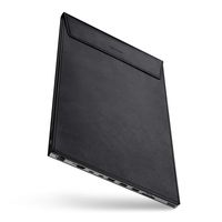 DockCase A1s Docking Station Microfiber Leather Case Bag Upgrade Version with Cooling Fan for MacBook Pro Air 13" - Space Gray