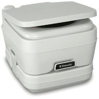 Dometic - 964 MSD Portable Toilet 2.5 Gallon Platinum Marine , Boating Equipment