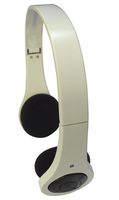 Inland 87082 Bluetooth Foldable Headset, White
