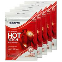 SINSINPAS Hot Patch, 5 Pack (10 Patches Total)
