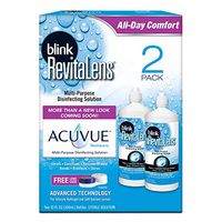Blink Revitalens Multi-Purpose Disinfecting Solution, 10 oz. (2 Count)