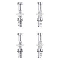 Erthree 4Pcs Turntable Phonograph Screws,Hardware Replacement Headshells Mounting Screws