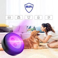 Radorock Portable UV Germicidal Disinfection Lamp Dustmite-Kill Light for Home Car Travel Handheld Lamp