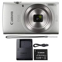 Canon Ixus 185/Elph 180 20MP Digital Camera 8x Optical Zoom Silver