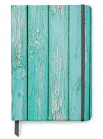 Wood Themed Designs UV Printed on PU Leather A5 Journal Notebook w/Lined Pages